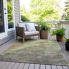 Piper Looms Chantille Abstract ACN1983 Aloe Machine Washable Area Rug Outdoor Lifestyle Image Feature