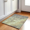 Piper Looms Chantille Abstract ACN1983 Aloe Machine Washable Area Rug Scatter Lifestyle Image Feature