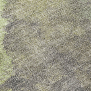 Piper Looms Chantille Abstract ACN1983 Aloe Machine Washable Area Rug Swatch Image