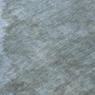 Piper Looms Chantille Abstract ACN1983 Blue Machine Washable Area Rug Swatch Image