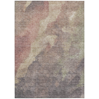 Piper Looms Chantille Abstract ACN1983 Copper Machine Washable Area Rug main image