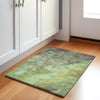 Piper Looms Chantille Abstract ACN1983 Green Machine Washable Area Rug Scatter Lifestyle Image Feature
