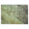Piper Looms Chantille Abstract ACN1983 Green Machine Washable Area Rug Scatter Main Image