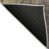 Piper Looms Chantille Abstract ACN1983 Mocha Machine Washable Area Rug Backing Image