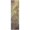 Piper Looms Chantille Abstract ACN1983 Mocha Machine Washable Area Rug Runner Main Image
