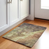 Piper Looms Chantille Abstract ACN1983 Mocha Machine Washable Area Rug Scatter Lifestyle Image Feature