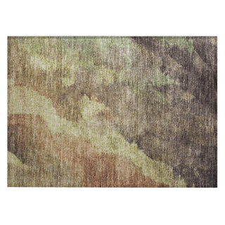 Piper Looms Chantille Abstract ACN1983 Mocha Machine Washable Area Rug Scatter Main Image