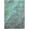 Piper Looms Chantille Abstract ACN1983 Teal Machine Washable Area Rug main image