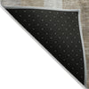 Piper Looms Chantille Abstract ACN1984 Beige Machine Washable Area Rug Backing Image
