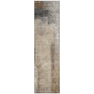 Piper Looms Chantille Abstract ACN1984 Beige Machine Washable Area Rug Runner Main Image