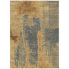 Piper Looms Chantille Abstract ACN1984 Gold Machine Washable Area Rug main image