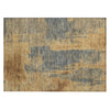 Piper Looms Chantille Abstract ACN1984 Gold Machine Washable Area Rug Scatter Main Image