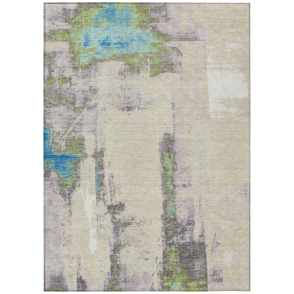 Piper Looms Chantille Abstract ACN1984 Linen Machine Washable Area Rug main image