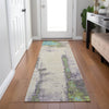 Piper Looms Chantille Abstract ACN1984 Linen Machine Washable Area Rug Runner Lifestyle Image Feature