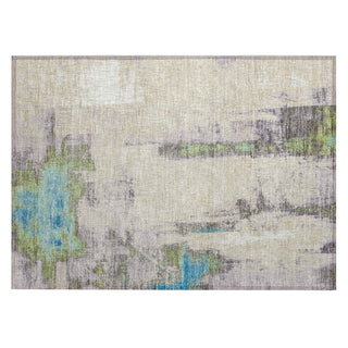 Piper Looms Chantille Abstract ACN1984 Linen Machine Washable Area Rug Scatter Main Image