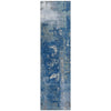 Piper Looms Chantille Abstract ACN1984 Navy Machine Washable Area Rug Runner Main Image