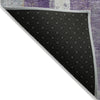 Piper Looms Chantille Abstract ACN1984 Purple Machine Washable Area Rug Backing Image