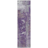 Piper Looms Chantille Abstract ACN1984 Purple Machine Washable Area Rug Runner Main Image