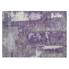 Piper Looms Chantille Abstract ACN1984 Purple Machine Washable Area Rug Scatter Main Image