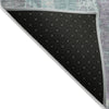 Piper Looms Chantille Abstract ACN1984 Teal Machine Washable Area Rug Backing Image