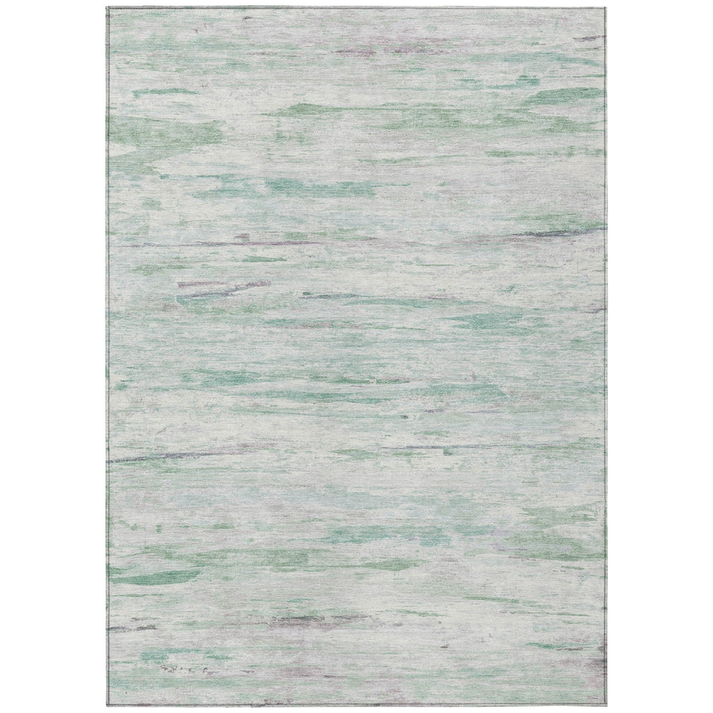 Piper Looms Chantille Abstract ACN1985 Aloe Machine Washable Area Rug main image