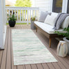 Piper Looms Chantille Abstract ACN1985 Aloe Machine Washable Area Rug Runner Outdoor Lifestyle Image Feature