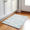 Piper Looms Chantille Abstract ACN1985 Aloe Machine Washable Area Rug Scatter Lifestyle Image Feature