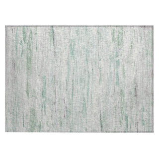 Piper Looms Chantille Abstract ACN1985 Aloe Machine Washable Area Rug Scatter Main Image