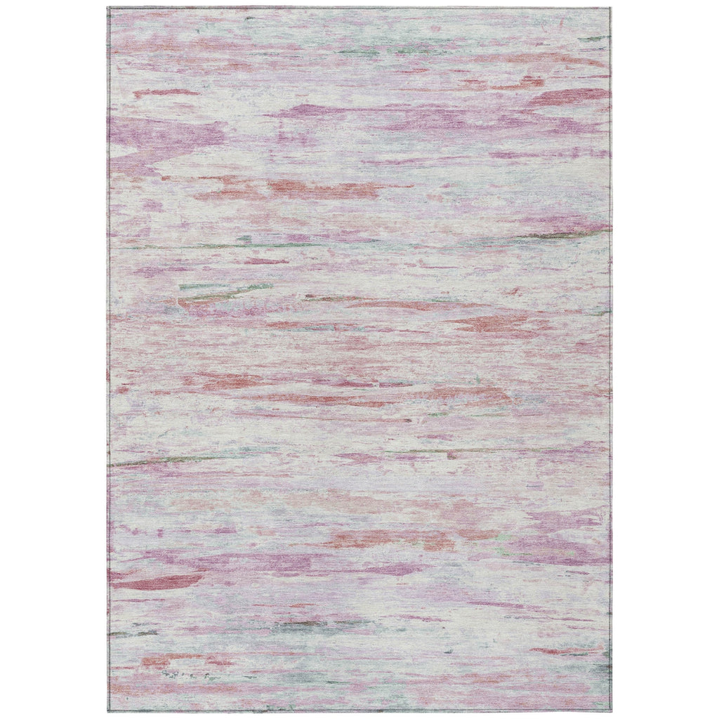 Piper Looms Chantille Abstract ACN1985 Blush Machine Washable Area Rug main image