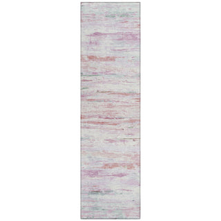 Piper Looms Chantille Abstract ACN1985 Blush Machine Washable Area Rug Runner Main Image