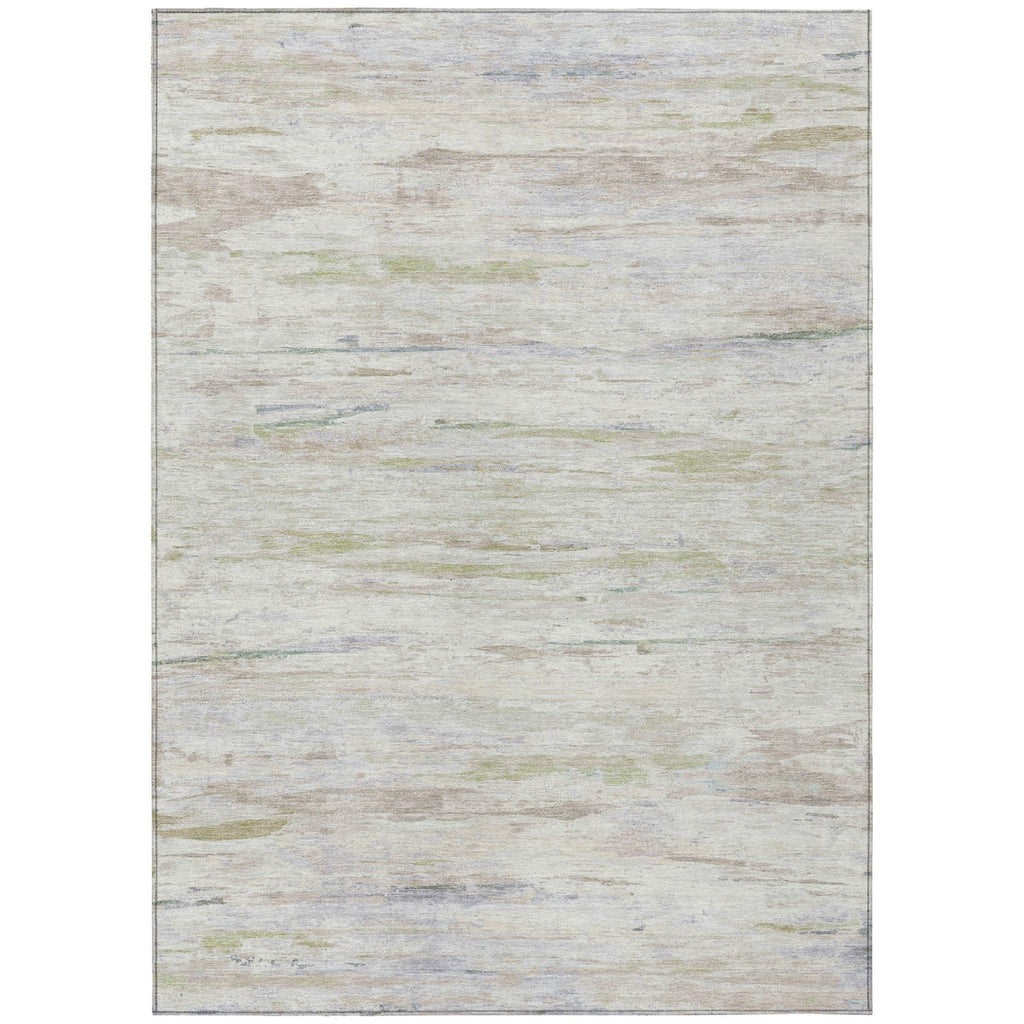 Piper Looms Chantille Abstract ACN1985 Ivory Machine Washable Area Rug main image