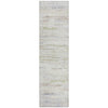 Piper Looms Chantille Abstract ACN1985 Ivory Machine Washable Area Rug Runner Main Image