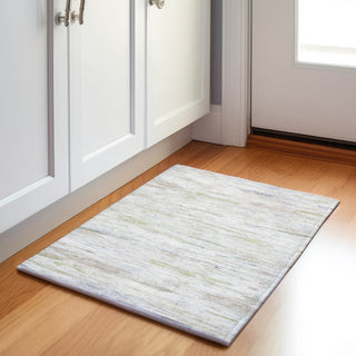 Piper Looms Chantille Abstract ACN1985 Ivory Machine Washable Area Rug Scatter Lifestyle Image Feature
