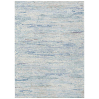 Piper Looms Chantille Abstract ACN1985 Sky Machine Washable Area Rug main image