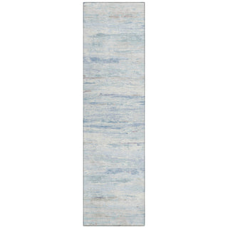 Piper Looms Chantille Abstract ACN1985 Sky Machine Washable Area Rug Runner Main Image