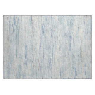 Piper Looms Chantille Abstract ACN1985 Sky Machine Washable Area Rug Scatter Main Image