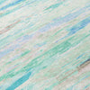 Piper Looms Chantille Abstract ACN1985 Teal Machine Washable Area Rug Swatch Image