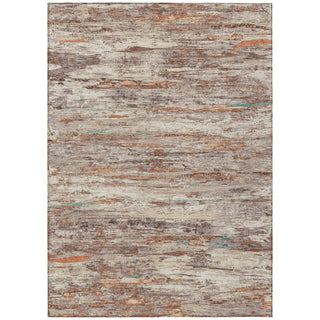 Piper Looms Chantille Abstract ACN1985 Terracotta Machine Washable Area Rug main image