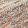Piper Looms Chantille Abstract ACN1985 Terracotta Machine Washable Area Rug Swatch Image