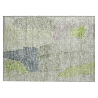 Piper Looms Chantille Abstract ACN1986 Aloe Machine Washable Area Rug Scatter Main Image