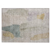 Piper Looms Chantille Abstract ACN1986 Beige Machine Washable Area Rug Scatter Main Image
