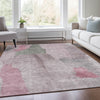 Piper Looms Chantille Abstract ACN1986 Blush Machine Washable Area Rug Lifestyle Image Feature