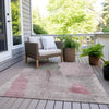 Piper Looms Chantille Abstract ACN1986 Blush Machine Washable Area Rug Outdoor Lifestyle Image Feature