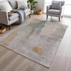 Piper Looms Chantille Abstract ACN1986 Copper Machine Washable Area Rug Lifestyle Image Feature