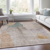 Piper Looms Chantille Abstract ACN1986 Copper Machine Washable Area Rug Lifestyle Image Feature