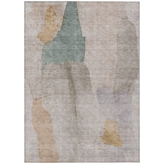 Piper Looms Chantille Abstract ACN1986 Copper Machine Washable Area Rug main image