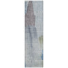 Piper Looms Chantille Abstract ACN1986 Denim Machine Washable Area Rug Runner Main Image