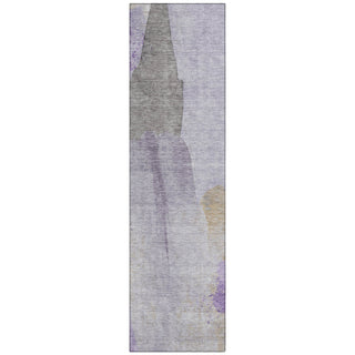 Piper Looms Chantille Abstract ACN1986 Lavender Machine Washable Area Rug Runner Main Image
