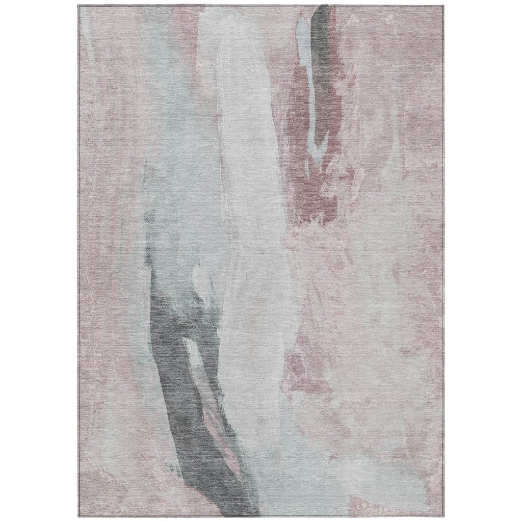 Piper Looms Chantille Abstract ACN1987 Blush Machine Washable Area Rug main image