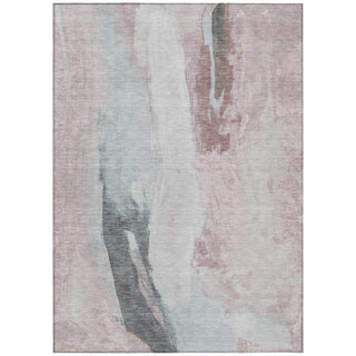 Piper Looms Chantille Abstract ACN1987 Blush Machine Washable Area Rug main image